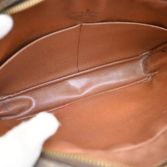 LOUIS VUITTON Compiegne 28 Clutch Bag Monogram Leather Brown GHW M51845 63KB271 - Picture 9 of 15